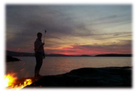 Sunset picnic
